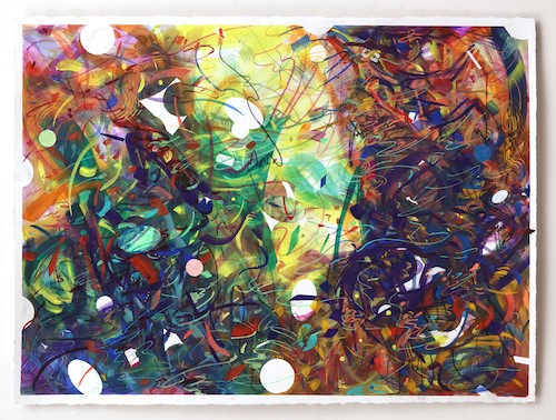 abstract painting by Abby Zonies