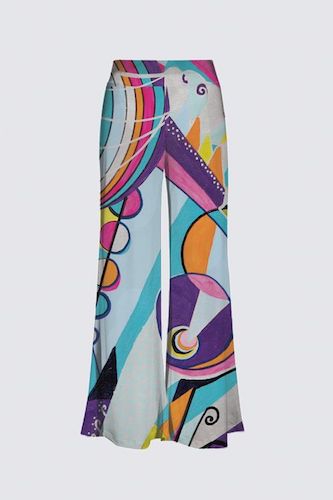 Retro Mod pants designed by Eva Hunter