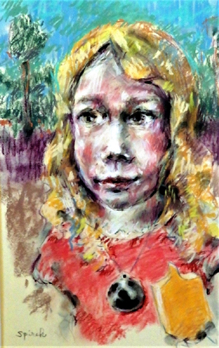 painted portrait by Hank Spirek