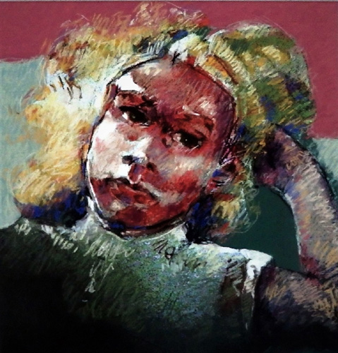 portrait painting by Hank Spirek