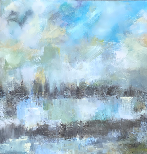 abstract seascape by Vicki P. Maguire