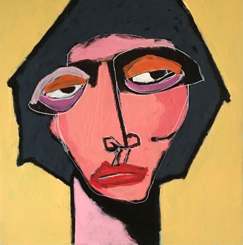 abstract portrait by Robert Catapano