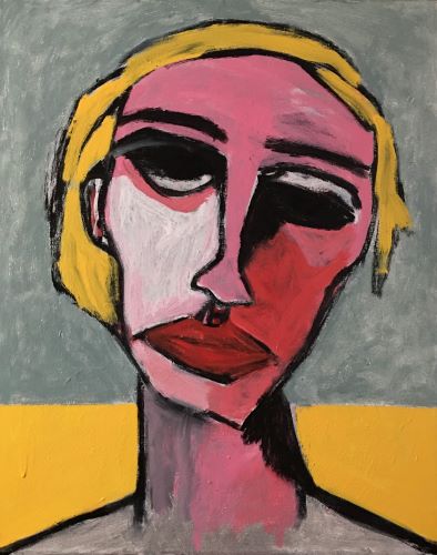 abstract portrait by Robert Catapano