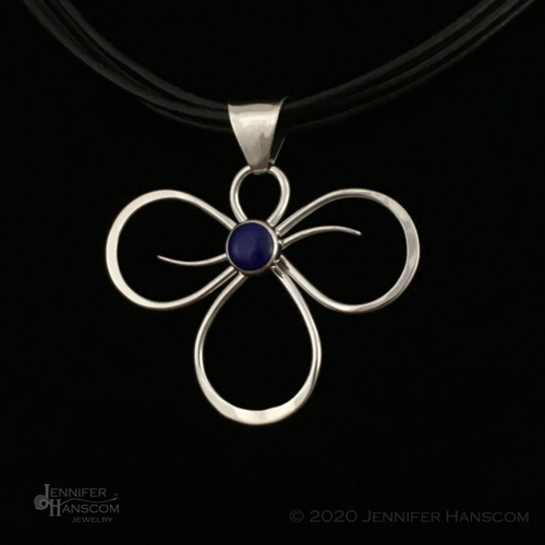 sterling silver pendant by Jennifer Hanscom