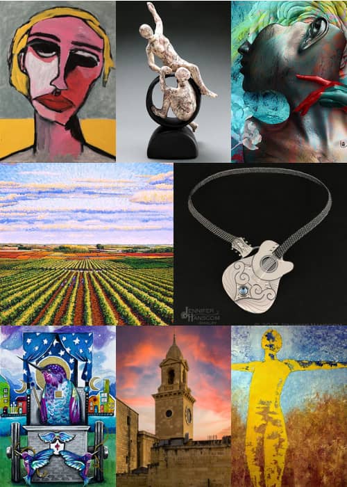 Featured Artist Collage Fall 2021 Call for Artists