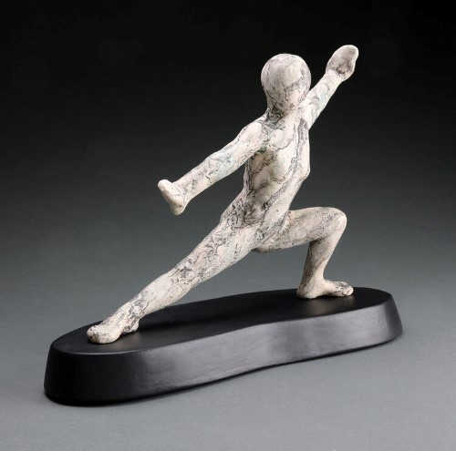 figurative clay sculpture by Lisa Hilton