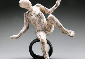 figurative clay sculpture by Lisa Hilton