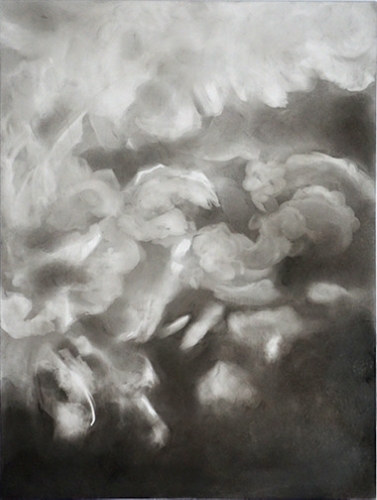charcoal drawing by Melissa Reischman