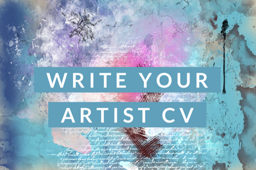 Write Your Artist CV