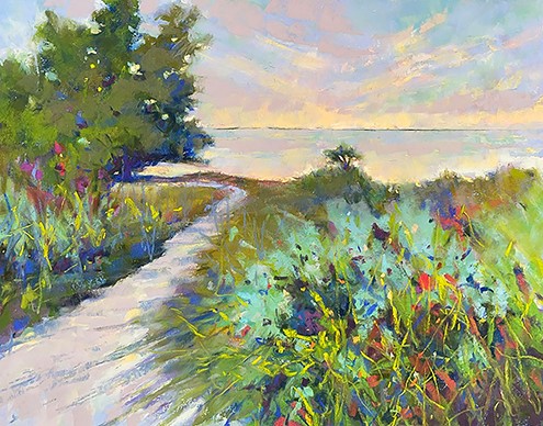 Pastel painting by Julie Skoda