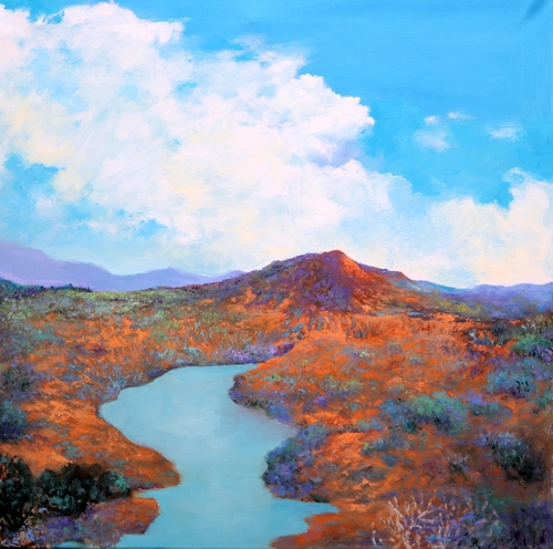 desert landscape by M Diane Bonaparte