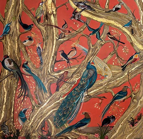 bird painting by Susi Rood