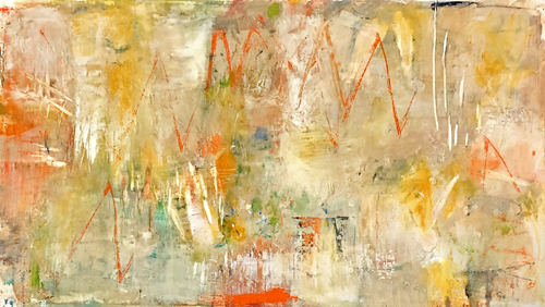 abstract painting by Mira M. White