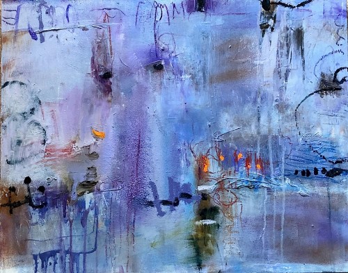 abstract painting by Mira M. White