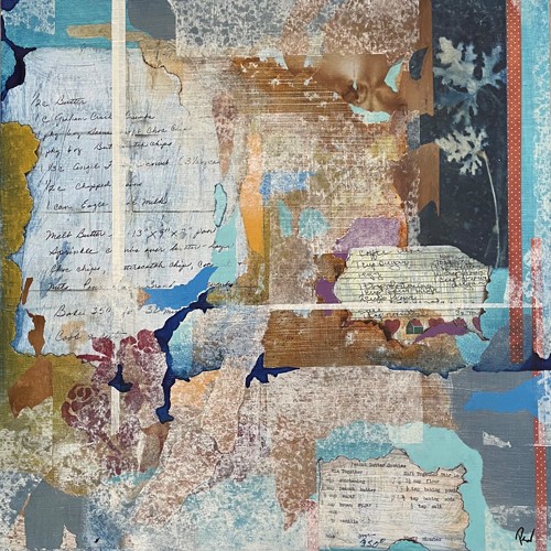 abstract collage by P.K. Williams