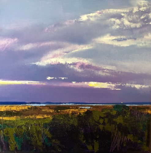 landscape painting by Eileen Terrell