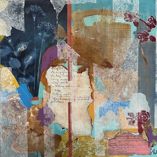 abstract collage by P.K. Williams