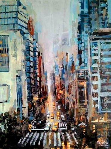 Philadelphia cityscape by Chabane Djouder