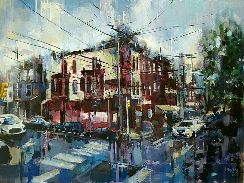 Philadelphia cityscape by Chabane Djouder