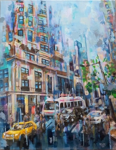 Philadelphia cityscape by Chabane Djouder