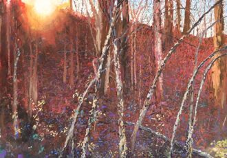 pastel landscape by Linda Shepard