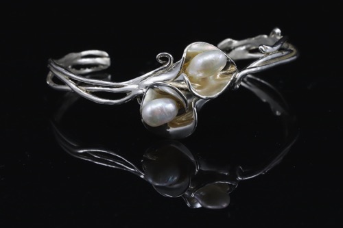 sterling silver bracelet by Joyce Slate