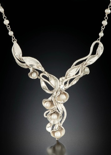 sterling silver necklace by Joyce Slate