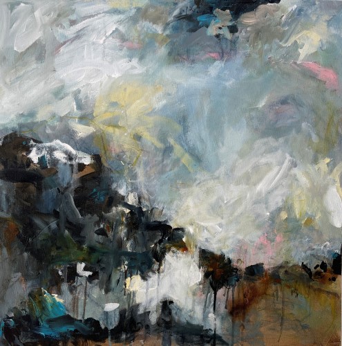 abstract painting by Marli Thibodeau