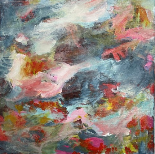 abstract painting by Marli Thibodeau