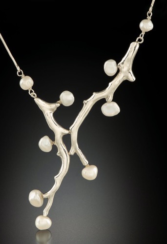 sterling silver necklace by Joyce Slate