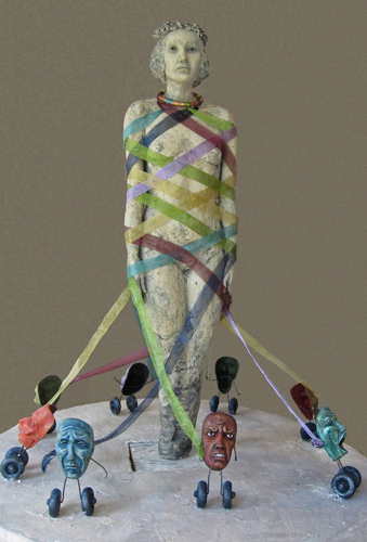 figurative sculpture by Beckie Kravetz