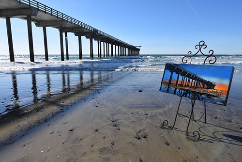 beach scene by Nichole McDaniel