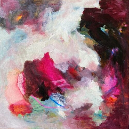 abstract painting by Marli Thibodeau