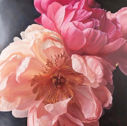 floral painting by Trish Mitchell