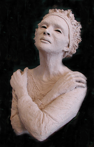 figurative sculpture by Beckie Kravetz