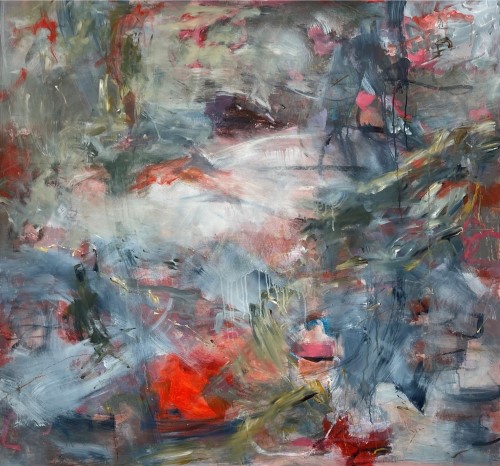 abstract painting by Marli Thibodeau