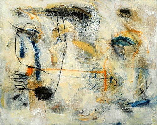 abstract painting by Rachel Tirosh