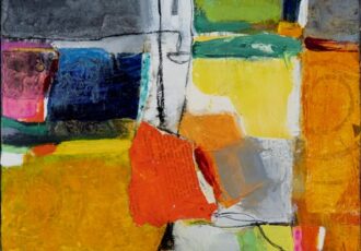 abstract painting by Rachel Tirosh