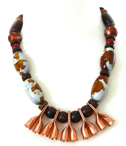 beaded necklace by Gail Johnson Mattheisen