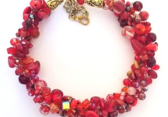 beaded necklace by Gail Johnson Mattheisen