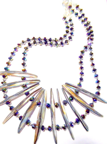 beaded necklace by Gail Johnson Mattheisen