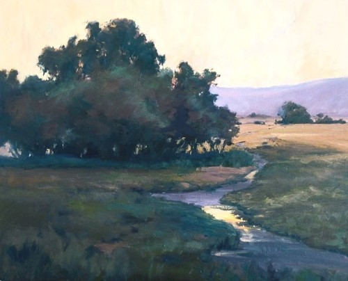 landscape painting by Ann Currey