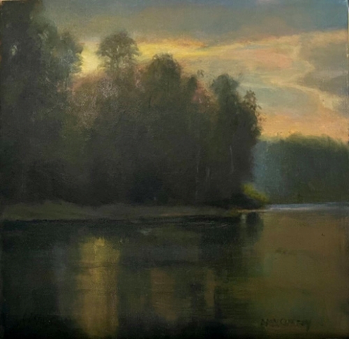 landscape painting by Ann Currey