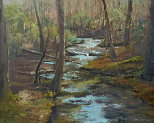 landscape painting by Ann Currey