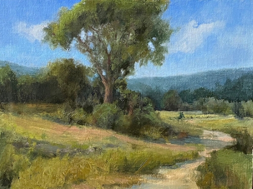 landscape painting by Ann Currey