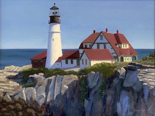 landscape painting by Debbie Mueller