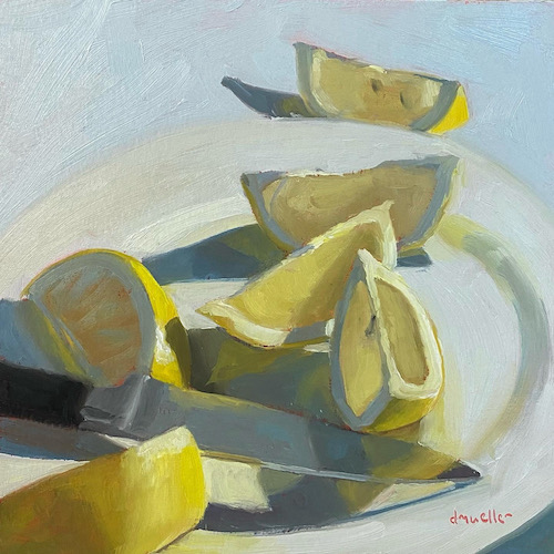 still life painting by Debbie Mueller