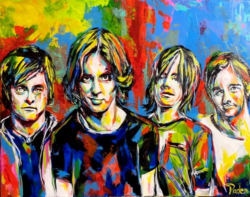 portrait of All American Rejects by Matthew Paden