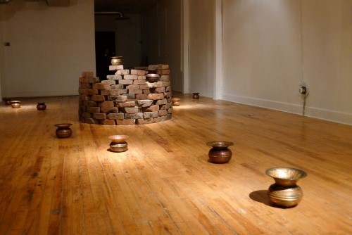 sculptural installation by Pritika Chowdhry