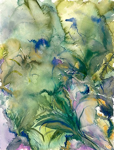 floral watercolor by Karen Keough